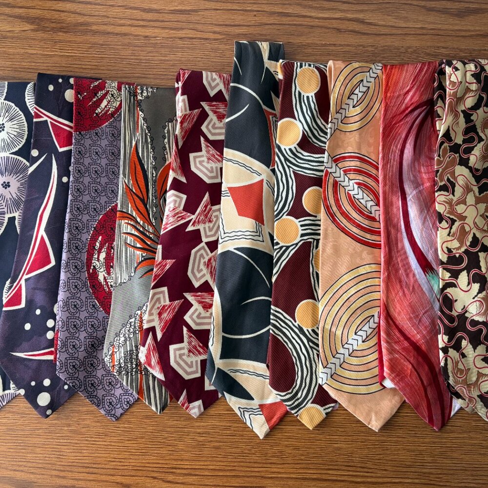Vintage 1930's 1940's neckties